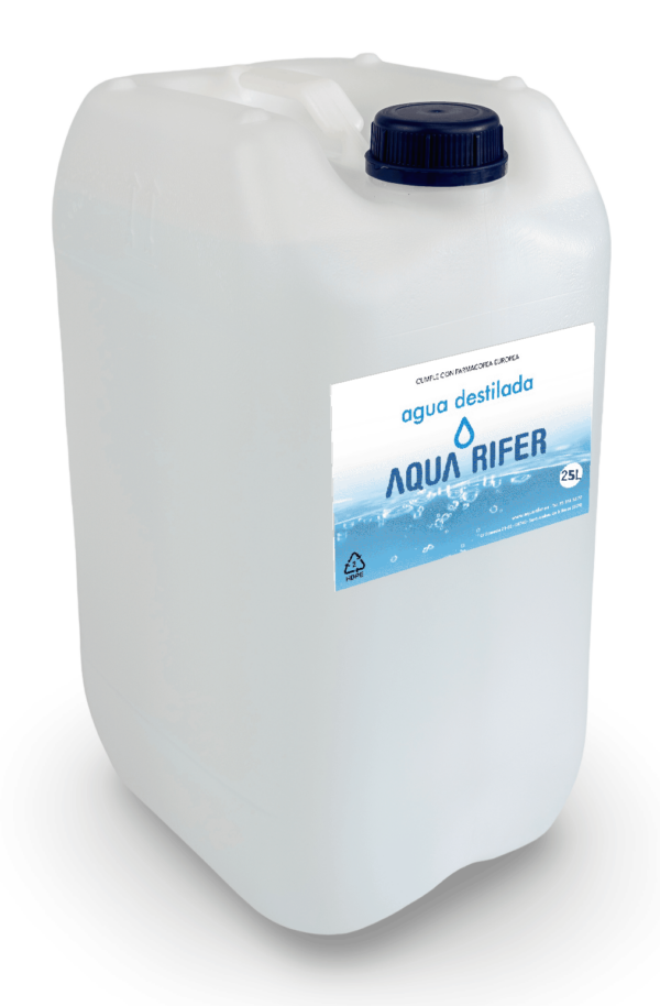 ENVASE 25 LITROS Agua Destilada Aquarifer